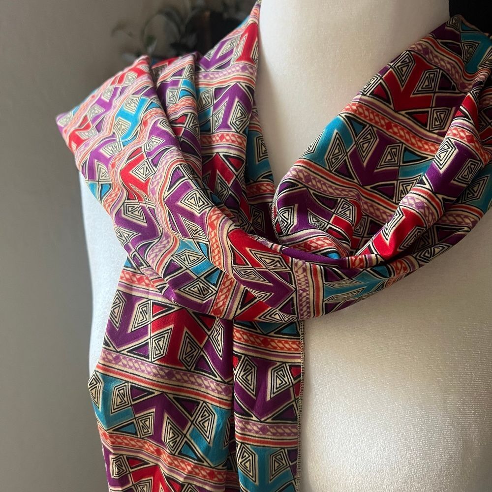 Silk Scarf‎ Turkish Style 52"x11"
